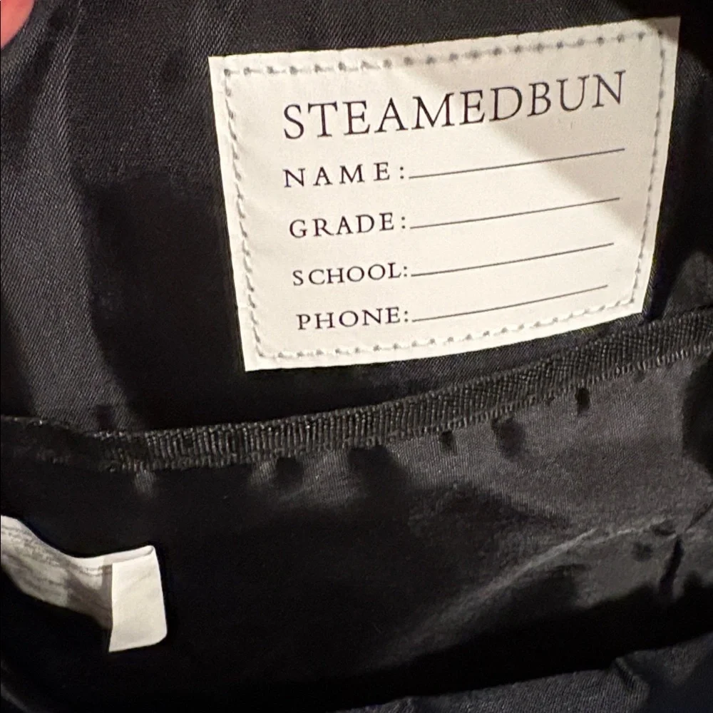 Steamed Bun small Kids Pink and Blue Backpack